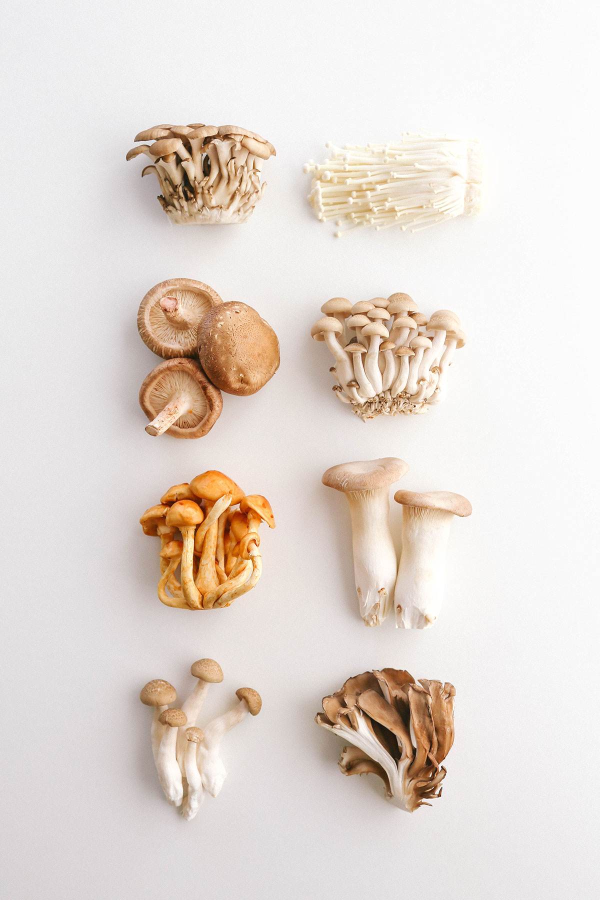 Japanese mushroom types and keto or low carb.